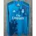 Real Madrid Long-sleeved Retro Third Jersey 2017/18 - Blue