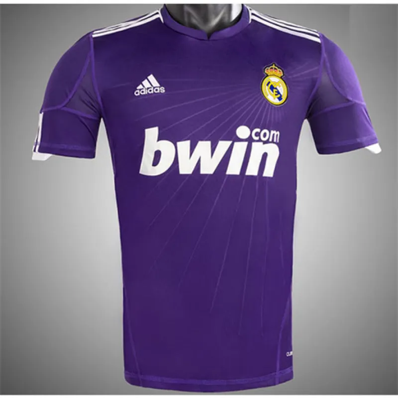 Real Madrid Retro Third Jersey 2010/11 - Purple