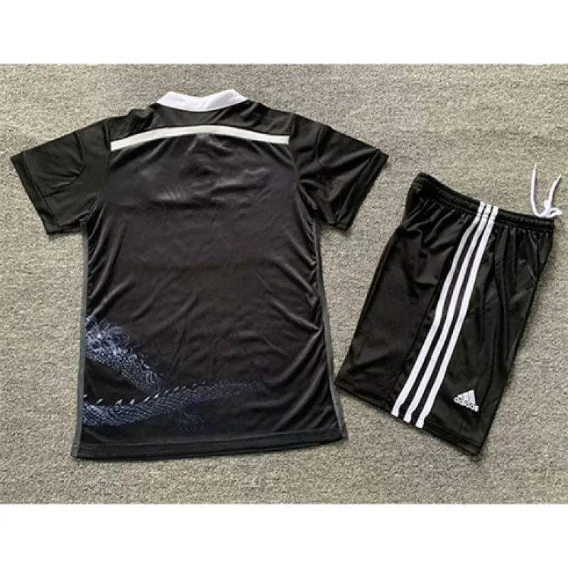 Real Madrid Children's Retro Third Jersey 2014/15 - Black