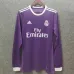 Maillot rétro à manches longues du Real Madrid 2016/17 Extérieur - Violet