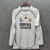 Real Madrid Long-Sleeved Retro Jersey 2006/07 Home - White