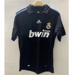 Real Madrid Retro Jersey  2009/10 Away - Black