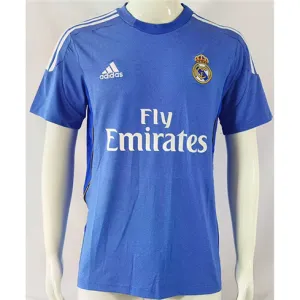 Real Madrid Retro Jersey 2013/14 Away - Blue