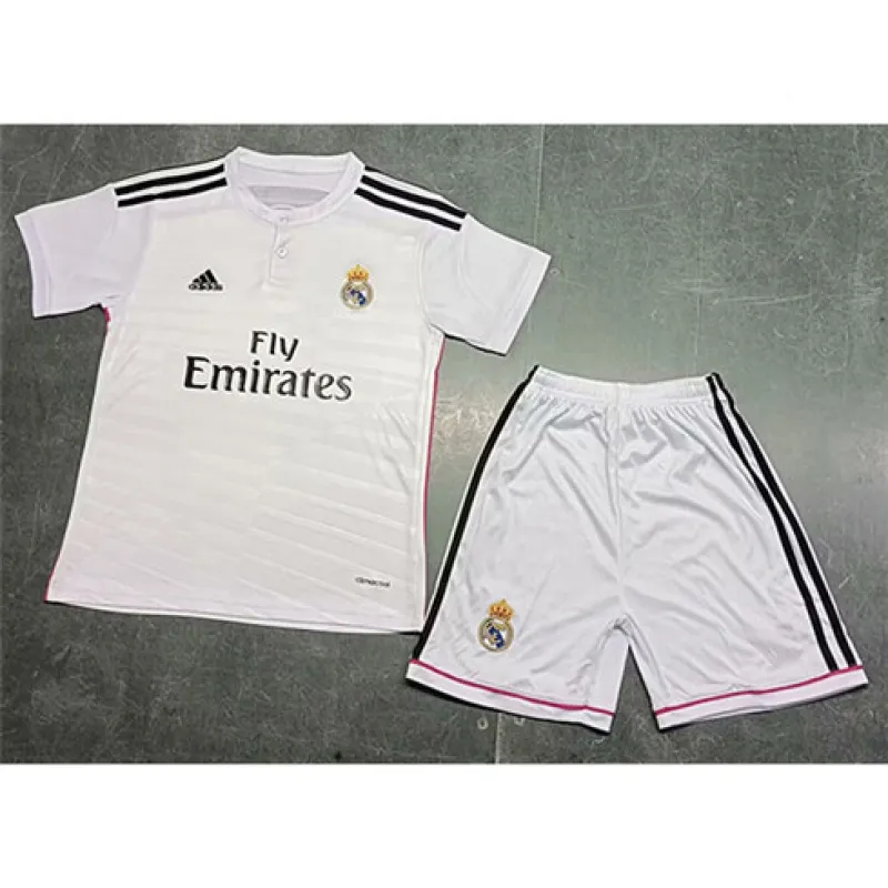 Maillot rétro du Real Madrid 2014/15 domicile - Blanc