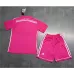 Troisième maillot rétro pour enfants du Real Madrid 2014/15 - Rose