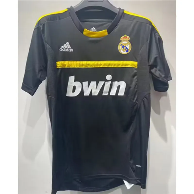 Real Madrid Retro Jersey  2011/12 Away - Black
