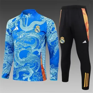 Real Madrid Sportbekleidung 2024/25 Jahr des Drachen Edition - Blau