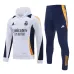 Real Madrid Kapuzen-Sportbekleidung 2024/25 - Weiß