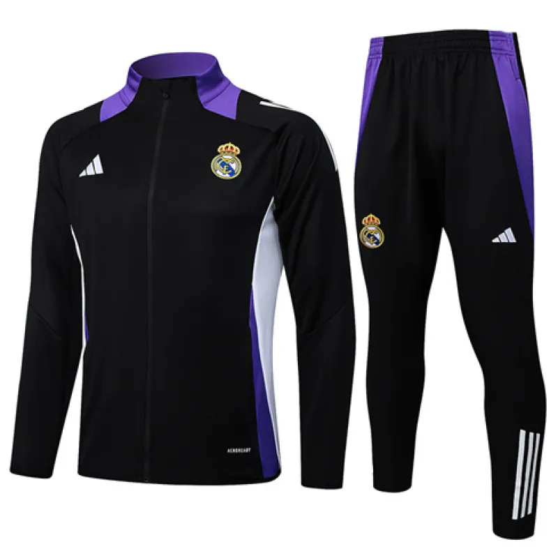 Chaqueta deportiva del Real Madrid 2024/25 - Negra