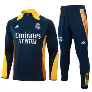 Vêtements de sport du Real Madrid 2024/25 - Bleu