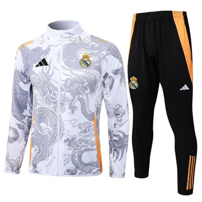Chaqueta deportiva del Real Madrid 2024/25 - Blanca