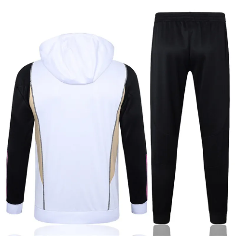 Real Madrid Kapuzen-Sportbekleidung 2024/25 - Weiß