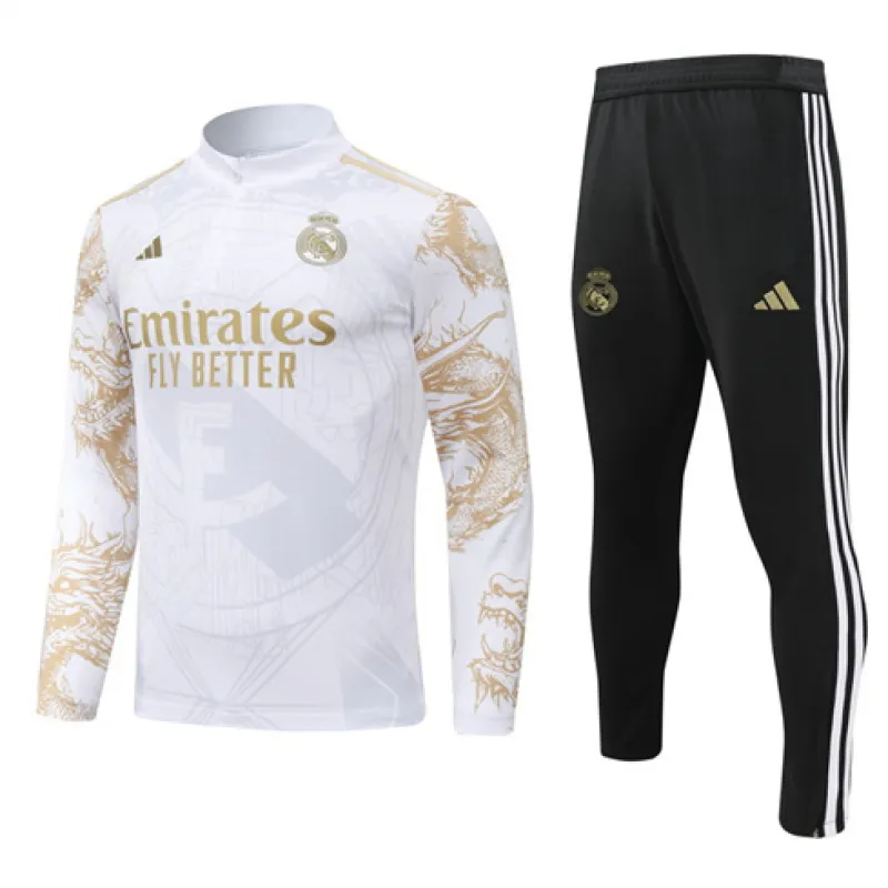 Veste de sport du Real Madrid 2024/25 - Blanc