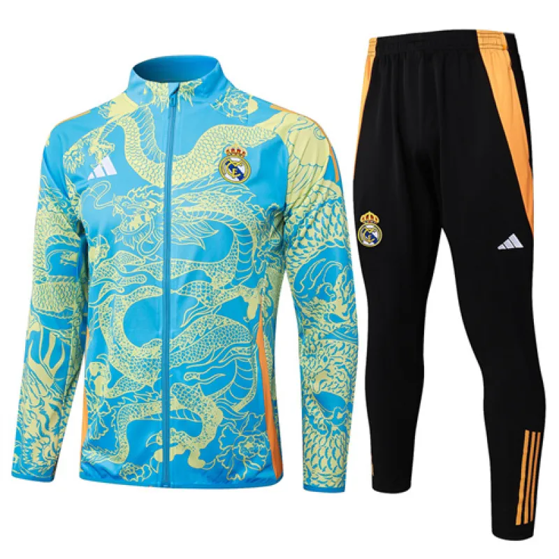Real Madrid Sportjacke 2024/25 - Blau