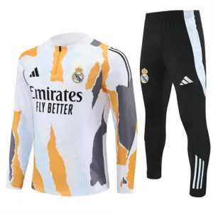 Vêtements de sport pour enfants du Real Madrid 2024/25 - Blanc