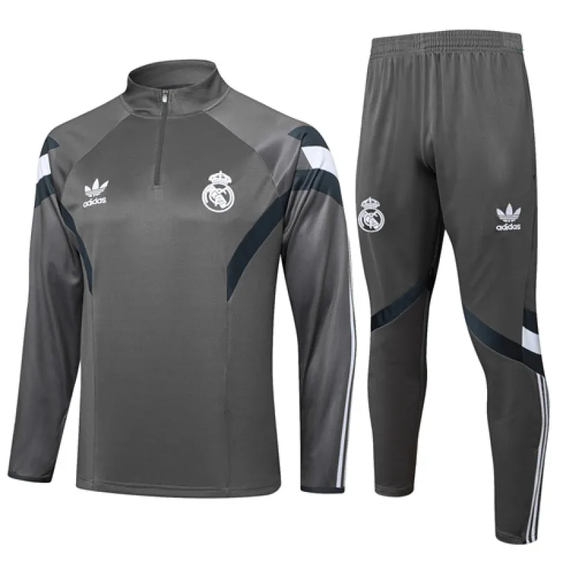 Real Madrid Kinder-Sportbekleidung 2024/25 - Grau