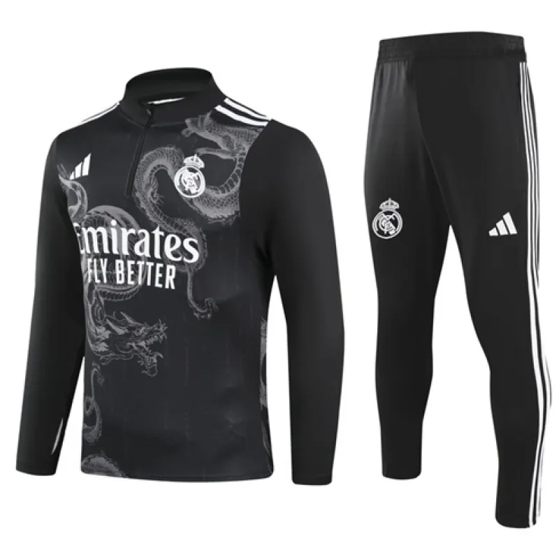 Real Madrid Kinder-Sportbekleidung 2024/25 - Schwarz