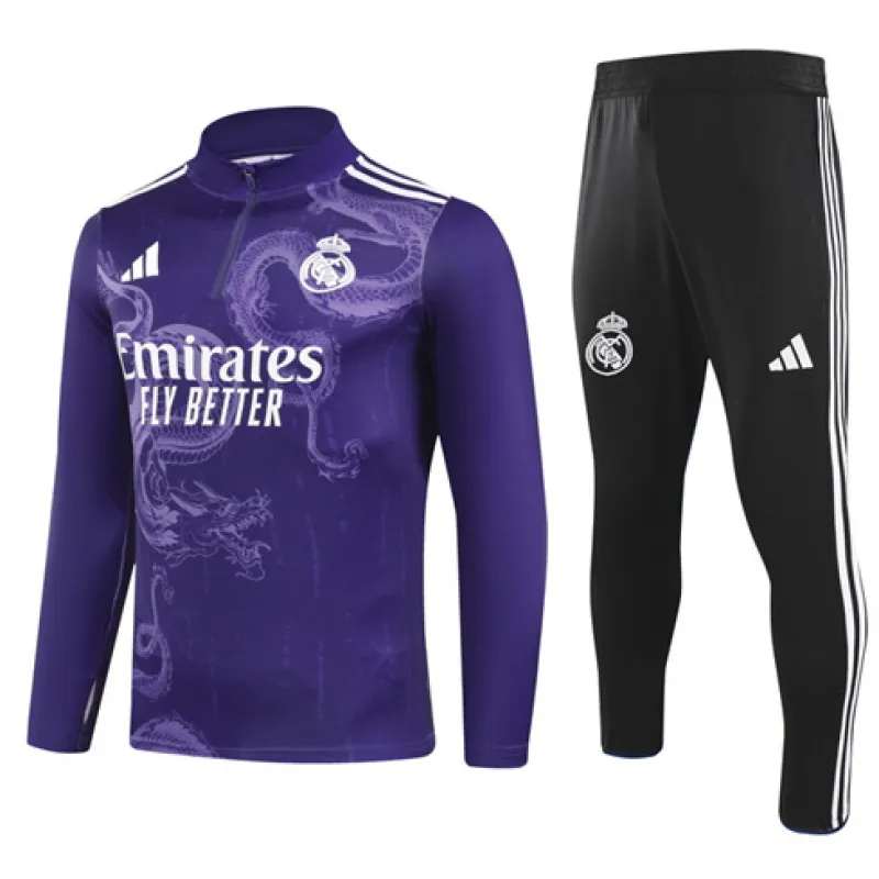 Real Madrid Children's Sportswear 2024/25 - Purple