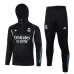 Real Madrid Children's Hooded Sportswear 2024/25 - Black