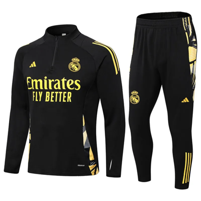 Real Madrid Kinder-Sportbekleidung 2024/25 - Schwarz