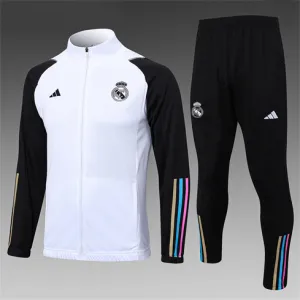 Real Madrid Kinder Sportjacke 2024/25 - Weiß