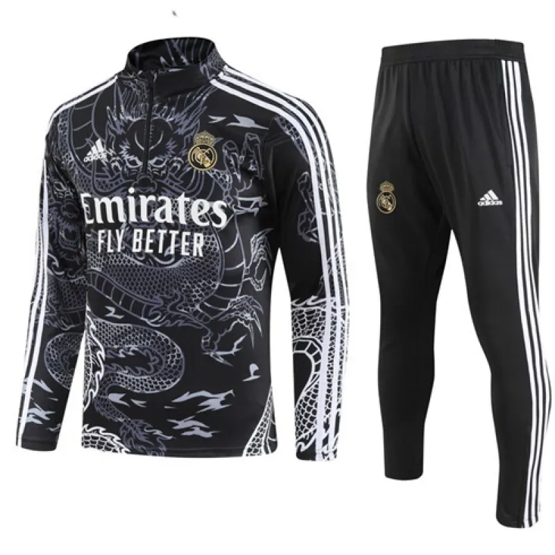 Real Madrid Kinder-Sportbekleidung 2024/25 - Schwarz