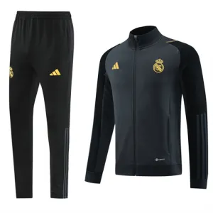 Real Madrid Kinder Sportjacke 2024/25 - Grau