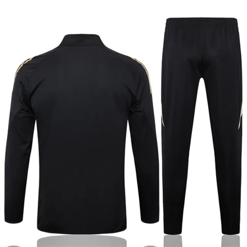 Real Madrid Children's Sports Jacket 2024/25 - Black