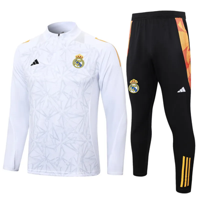 Abbigliamento sportivo per bambini del Real Madrid 2024/25 - Bianco