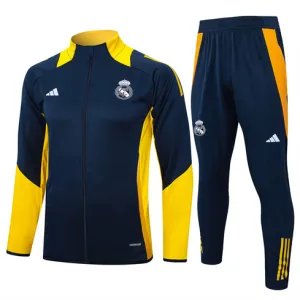 Real Madrid Kinder Sportjacke 2024/25 - Blau