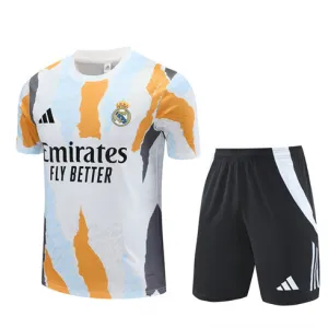 Real Madrid Trainingsjersey + Shorts 2024/25 - Weiß