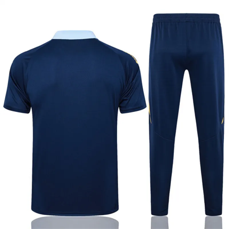 Maglia polo di allenamento + pantaloni del Real Madrid 2024/25 - Blu