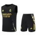 Set di bermuda e gilet del Real Madrid 2024/25 - Nero