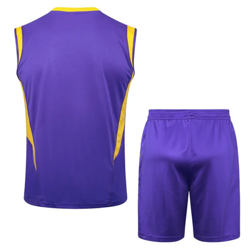 Real Madrid Shorts and Vest Set 2024/25 - Purple