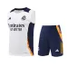 Real Madrid Shorts- und Weste-Set 2024/25 - Weiß