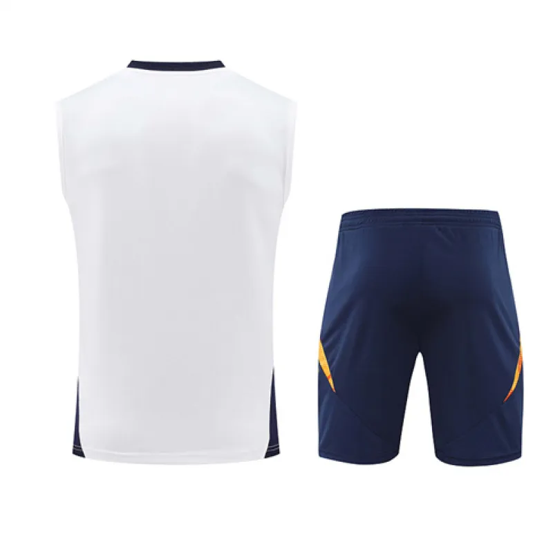 Real Madrid Shorts- und Weste-Set 2024/25 - Weiß