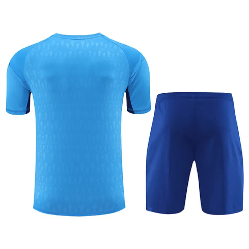 Real Madrid Torwart-Trainingsjersey + Shorts 2024/25 - Blau