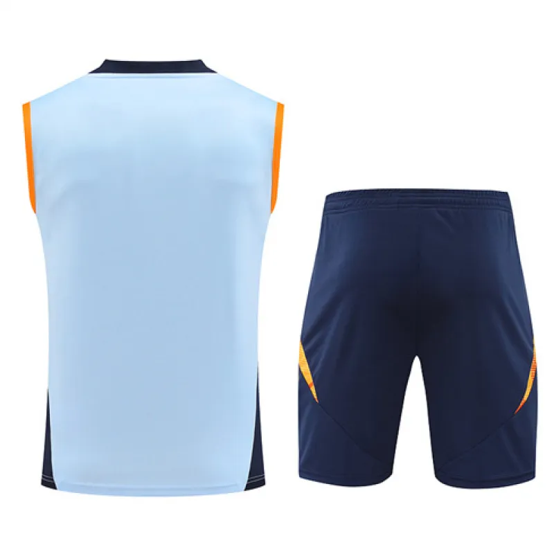 Set di shorts e gilet del Real Madrid 2024/25 - Blu