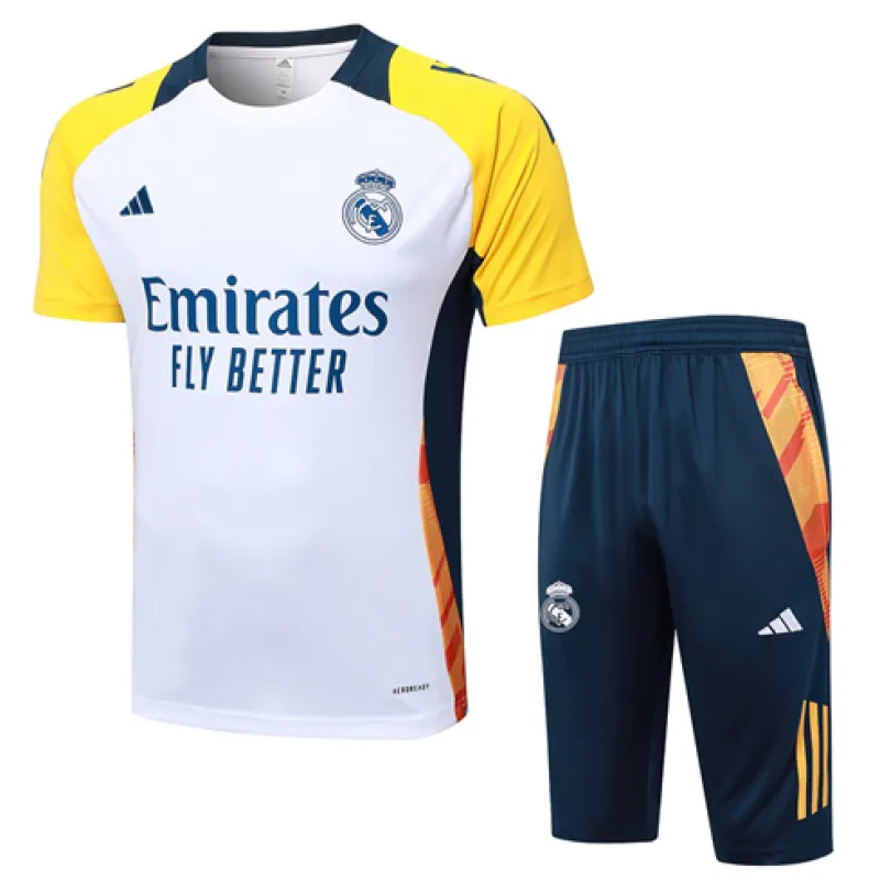 Real Madrid Training Jersey + Shorts 2024/25 - White