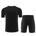 Maglia di allenamento + shorts per bambini del Real Madrid 2024/25 - Nera