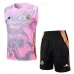 Set di shorts e gilet del Real Madrid 2024/25 - Rosa