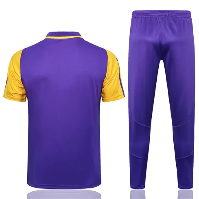 Real Madrid Trainings-Polo-Shirt + Hosen 2024/25 - Lila