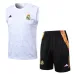 Real Madrid Shorts- und Weste-Set 2024/25 - Weiß