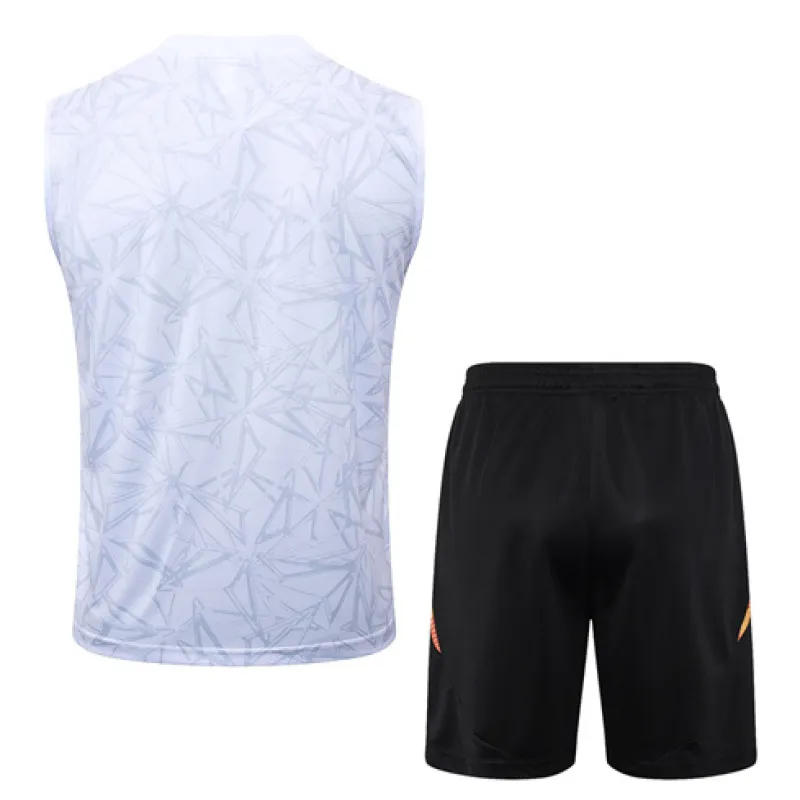 Real Madrid Shorts- und Weste-Set 2024/25 - Weiß