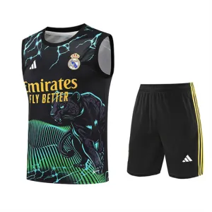 Ensemble shorts et gilet du Real Madrid 2024/25 - Noir