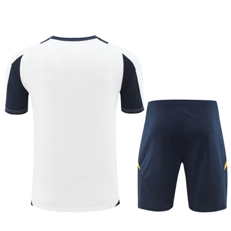 Real Madrid Children's Training Jersey + Shorts 2024/25 - White