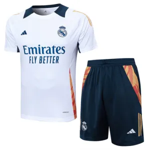 Real Madrid Trainingsjersey + Shorts 2024/25 - Weiß