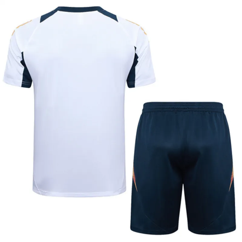 Maglia di allenamento + shorts del Real Madrid 2024/25 - Bianca