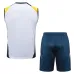 Ensemble de shorts et de gilet du Real Madrid 2024/25 - Blanc