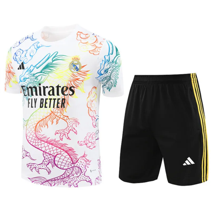 Real Madrid Training Jersey + Shorts 2024/25 - White